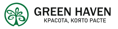 GREEN HAVEN - Logo + Text-on-right 2k x 2k